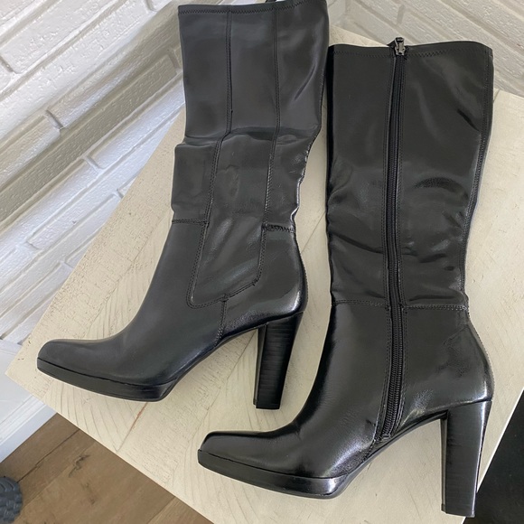 New Franco Sarto tall heeled boots size 6M - Picture 1 of 5